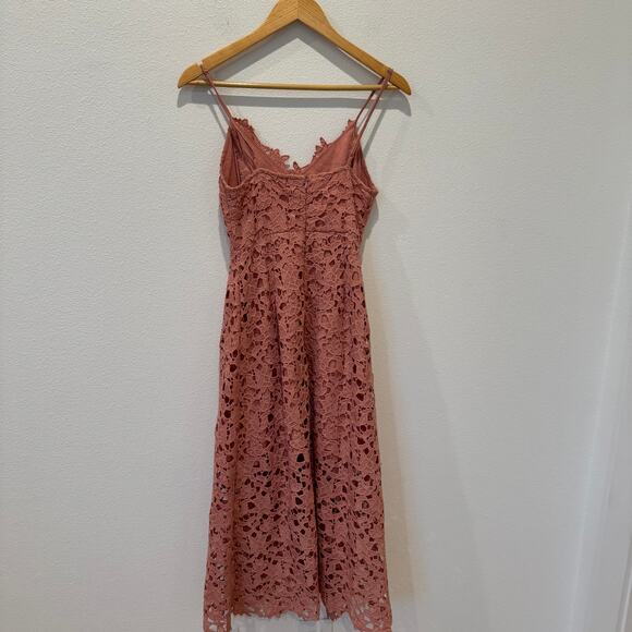 ASTR the Label A Line Lace Fit & Flare Midi Dress Small - Picture 11 of 11